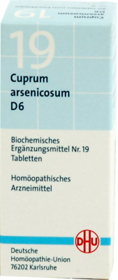 BIOCHEMIE DHU 19 Cuprum arsenicosum D 6 Tabletten