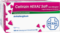 CETIRIZIN-HEXAL-Saft-bei-Allergien