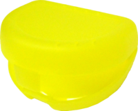 ZAHNSPANGENBOX small gelb transparent
